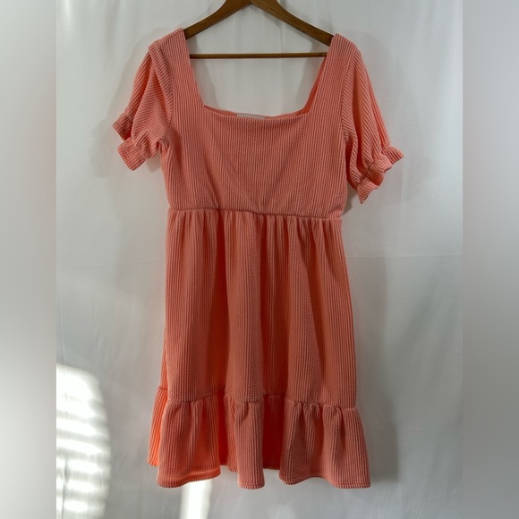 Simply Southern NWT Women’s Dress Size Medium Peach Color - Picture 1 of 11